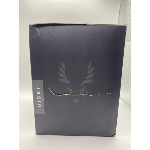 Viski Lead Free Crystal Pedestal Cocktail Mixing Glass - 4.2 x 3.65 x 5.5” NIB - Picture 12 of 13